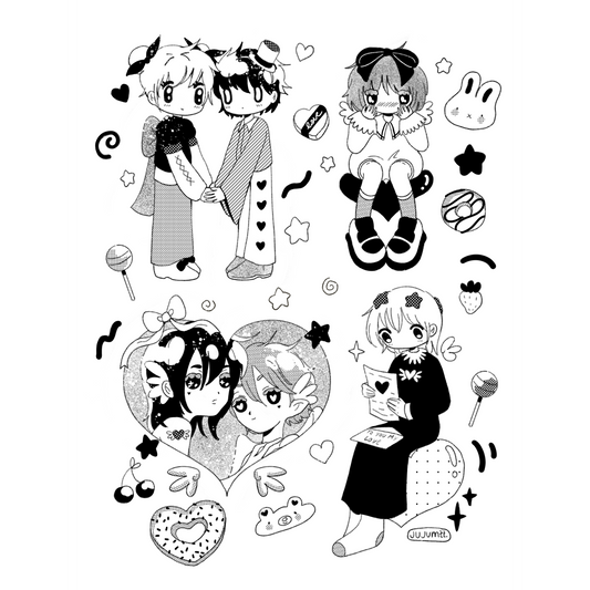 💫Print petit format - Screentones 3