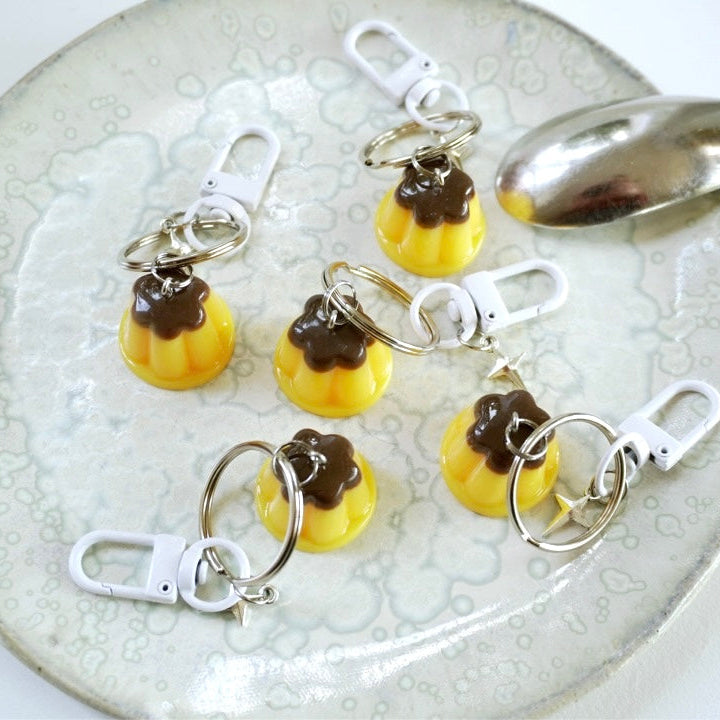 Flan Keychain🍮🥄