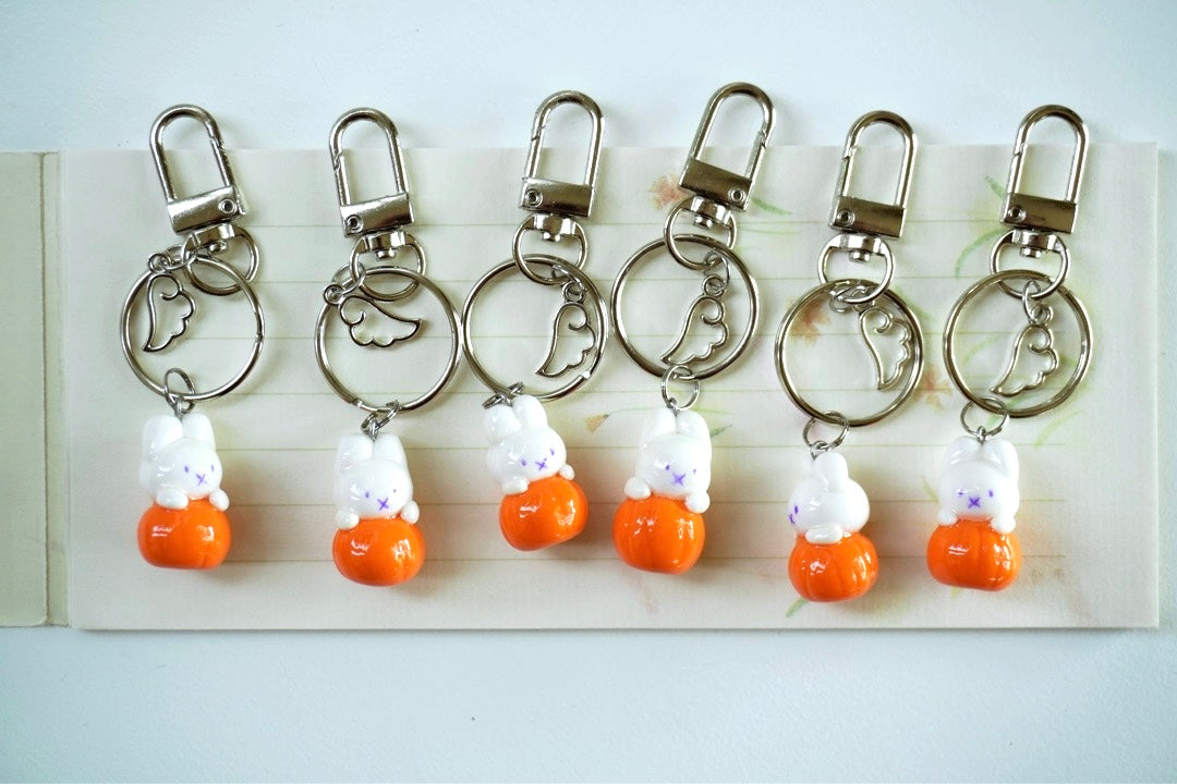 Bunny Pumpkin Charm🎃