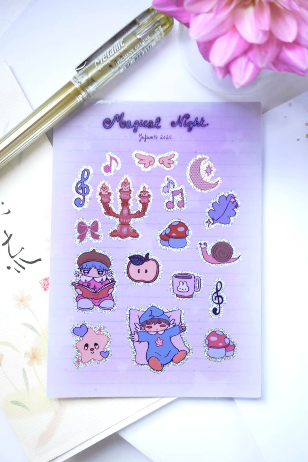 Magical Night Sticker Sheet✨